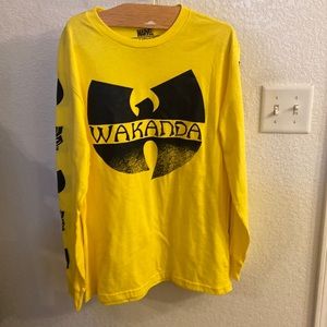 Wakanda marvel wu-tang long sleeve shirt